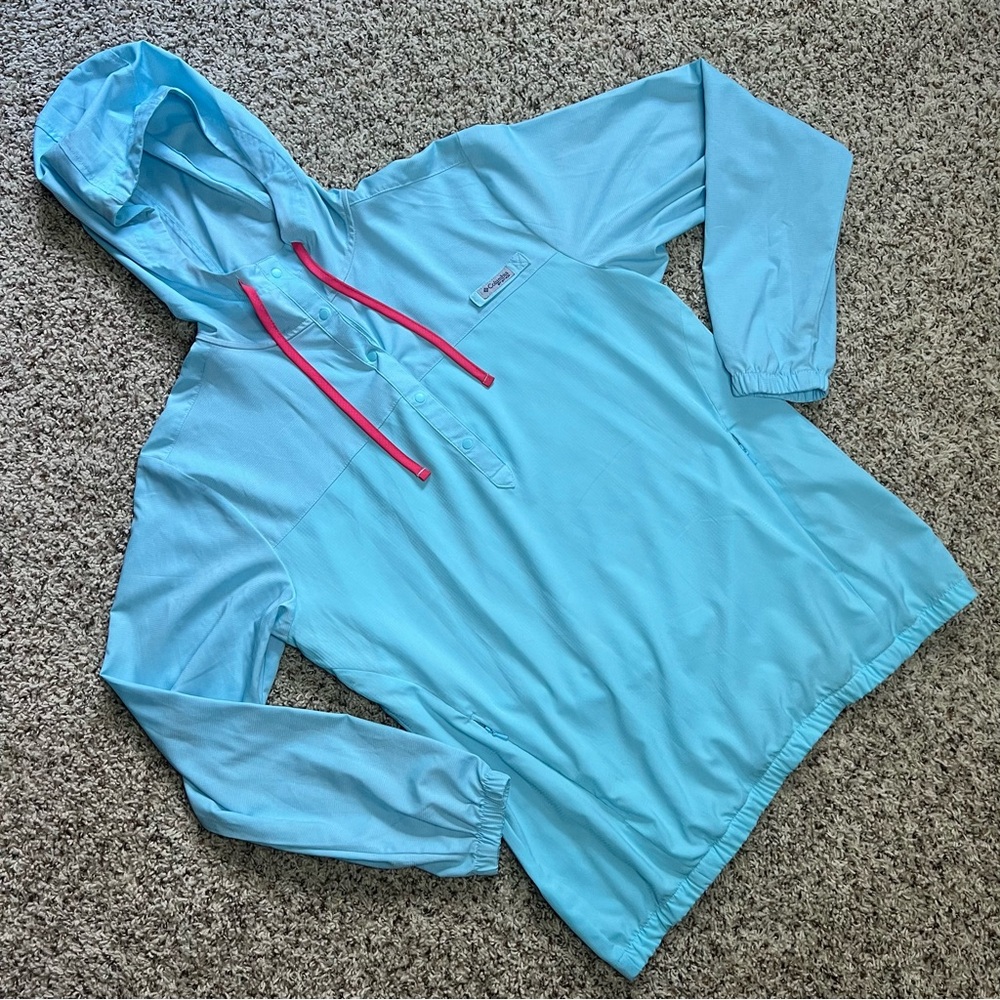NWOT Columbia Light Weight Wind or Fishing Long Sleeve Pullover Shirt Women’s M - Picture 2 of 7